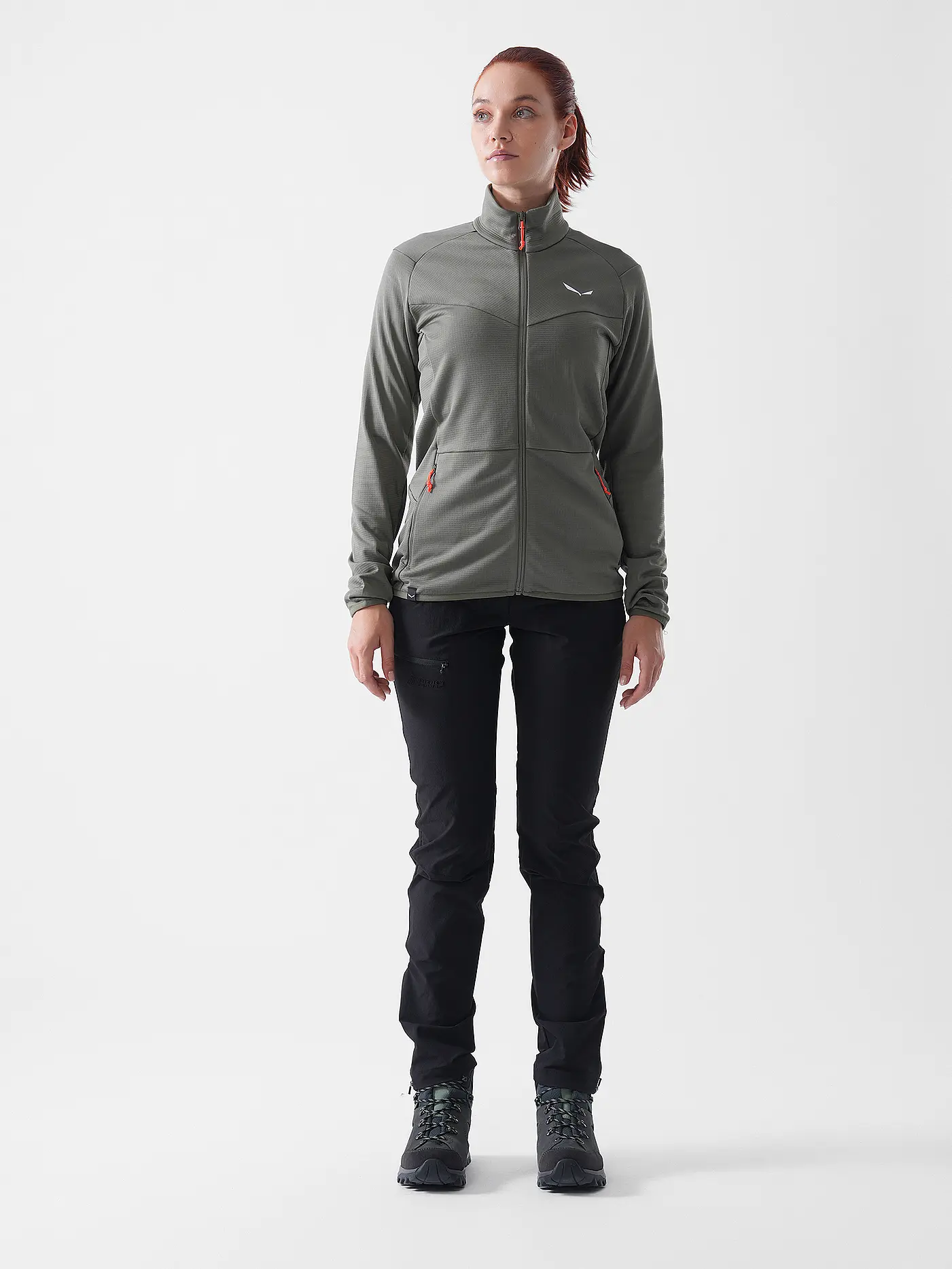 SALEWA | Damen Fleecejacke Puez Cammino Polarlite | olive